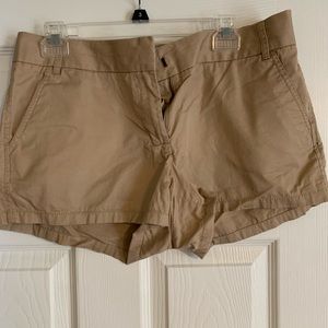 Khaki J. Crew shorts
